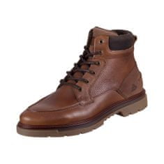 BULLBOXER Boty hnědé 41 EU Ravi High Lace Tan Cognac