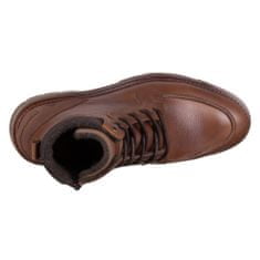 BULLBOXER Boty hnědé 41 EU Ravi High Lace Tan Cognac