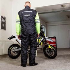 W-TEC Moto pláštěnka Smedava Barva černá-fluo, Velikost L