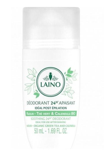 Laino deodorant Green tea & Kaolin 50ml dámský tělový deodorant s vůní zeleného čaje