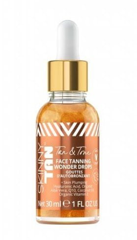 Skinny Tan Face tannig wonder drops 30ml samoopalovacé pleťové sérum