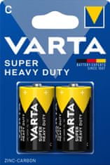 Varta baterie Super Heavy Duty C, 2ks