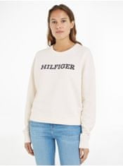 Tommy Hilfiger Krémová dámská mikina Tommy Hilfiger S