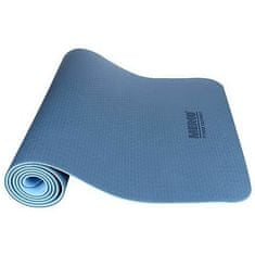 Merco Yoga TPE 6 Double Mat podložka na cvičení modrá-modrá