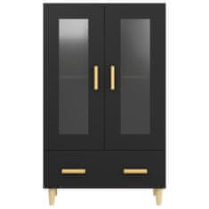 Vidaxl Highboard černý 70 x 31 x 115 cm kompozitní dřevo