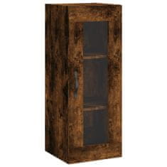 Vidaxl Skříň highboard kouřový dub 34,5 x 34 x 180 cm kompozitní dřevo