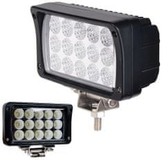 Iso Trade Hranaté přídavné LED světlo - 15 LED | černé