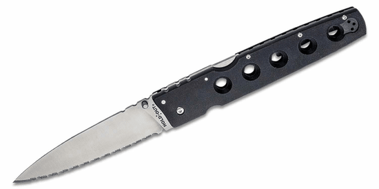 Cold Steel 11G6S Hold Out 6" serrated kapesní nůž 15,2, černá, G10