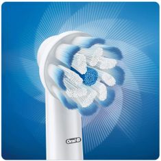 Braun Oral-B Sensitive Clean s technologií Clean&Care nástavce, 3 kusy, bílí