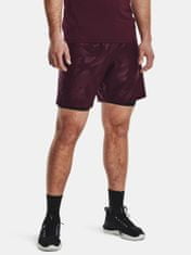 Under Armour Kraťasy UA Woven Emboss Short-MRN XL