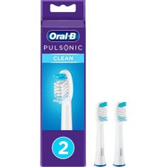 Braun Oral-B Pulsonic Clean nástavce, 2 kusy, bílá