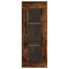 Vidaxl Skříň highboard kouřový dub 34,5 x 34 x 180 cm kompozitní dřevo