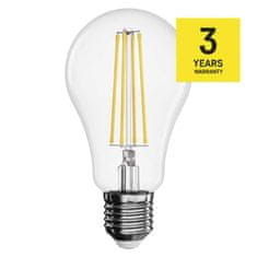 Emos LED žárovka Filament A60 / E27 / 11 W (100 W) / 1 521 lm / neutrální bílá