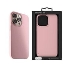 Next One Silicone Case for iPhone 15 Pro Max MagSafe compatible IPH-15PROMAX-MAGSAFE-PINK - růžové