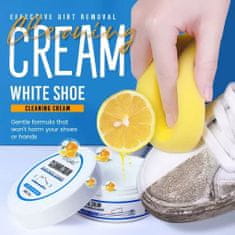 Krém na boty, Čistící krém na čištění bot, Čistící pasta na bílé boty | SHOECLEAR