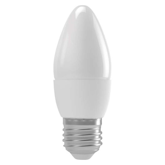Emos LED žárovka Classic svíčka / E27 / 4,9 W (40 W) / 470 lm / teplá bílá