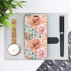 Mobiwear Flip pouzdro na mobil Samsung Galaxy S23 FE - MP02S Pastelové květy