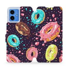 Mobiwear Flip pouzdro na mobil Motorola Moto G14 - VP19S Donutky