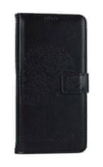 TopQ Pouzdro Xiaomi Redmi Note 12S knížkové Černý strom sovičky 106880