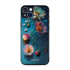 Mobiwear Prémiový lesklý kryt Glossy na mobil Apple iPhone 15 Plus - G013G Květy na hladině