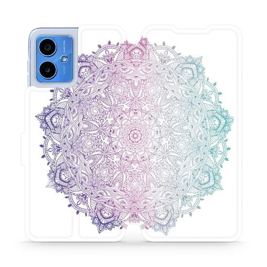 Mobiwear Flip pouzdro na mobil Motorola Moto G14 - M008S Mandala