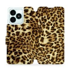 Mobiwear Flip pouzdro na mobil Realme C51 - VA33P Leopardí vzor