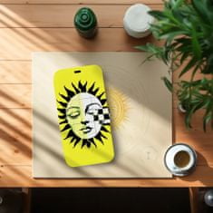 Mobiwear Flip pouzdro na mobil Apple iPhone 15 Pro Max - VP56S Tvář slunce
