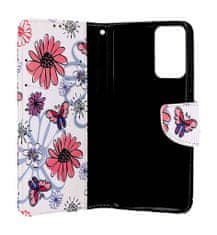 TopQ Pouzdro Xiaomi Redmi Note 12S knížkové Flowers 107421