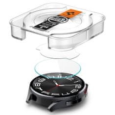 Spigen Ochranné Tvrzené Sklo Glas.Tr ”Ez-Fit” 2-Pack Samsung Galaxy Watch 6 Classic (43 Mm) Clear