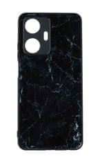 TopQ Kryt Marble Realme C55 pevný Smoky Black 106615