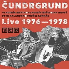 Live 1976-1978 - Čundrgrund 3x CD