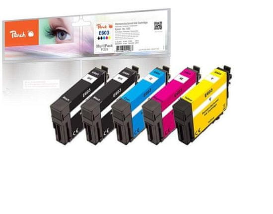 Peach kompatibilní cartridge Epson No 603 MultiPack Plus