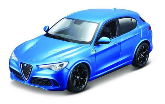 BBurago 1:24 Alfa Romeo Stelvio modrá 18-21086