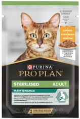 Purina Pro Plan Cat STERILISED kuře ve šťávě 26x85 g