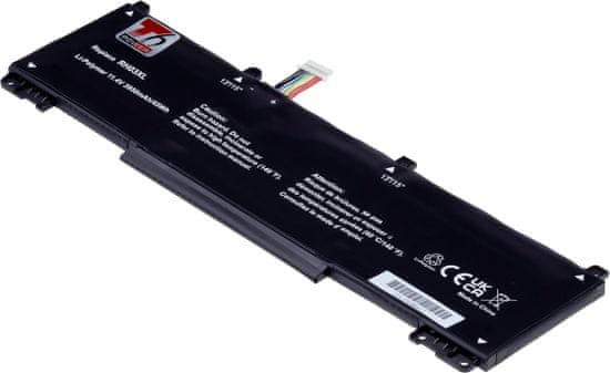 Baterie T6 Power pro Hewlett Packard EliteBook 640 G10, Li-Poly, 11,4 V, 3950 mAh (45 Wh), černá
