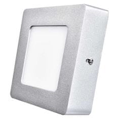 Emos LED svítidlo PROFI stříbrné, 12 x 12 cm, 6 W, neutrální bílá