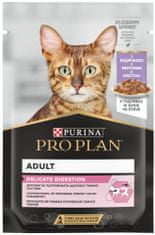 Purina Pro Plan Cat DELICATE DIGESTION, kapsička pro kočky s krůtou 26x85 g