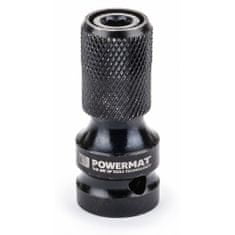 Powermat Adaptér z 1/2" čtyřhran na 1/4" HEX pro rázové utahováky POWERMAT