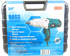 Bass Elektrický rázový utahovák, 3/4", 1300Nm BP-4378