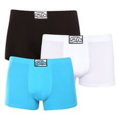 Styx 3PACK pánské boxerky klasická guma vícebarevné (3Q96019) - velikost XXL