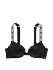 Victoria Secret Dámská podprsenka Very Sexy push up s kamínky a psacím logem 75 D