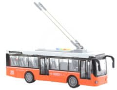 Lamps Trolejbus oranžový na baterie