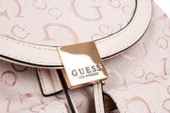 Guess Guess dámský batoh béžový s monogramem