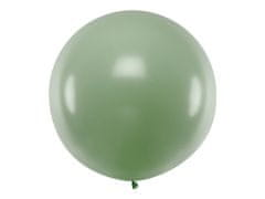 PartyDeco Balónek velký rozmarýnově zelený 1m