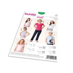 Burda Střih Burda 9439 - Dětské jednoduché tílko, tričko