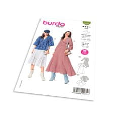 Burda Střih Burda 6040 - Maxi šaty, tunika