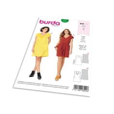 Burda Střih Burda 6221 - Volné letní šaty, lněné šaty