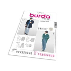 Burda Střih Burda 2767 - Pánský frak / oblek z roku 1848