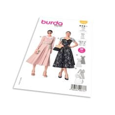 Burda Střih Burda 6042 - Šaty v retro stylu