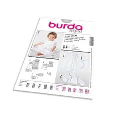 Burda Střih Burda 9804 - Šatičky, bolerko a klobouček